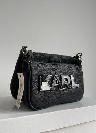 Сумка кросс боди в стиле karl lagerfeld6 фото