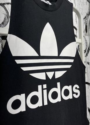 Майка adidas, оригинал, большое лого, для зала, удобная, новая коллекции5 фото