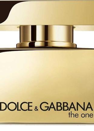 Dolce &amp; gabbanathe one goldпарфюмированная вода для женщин