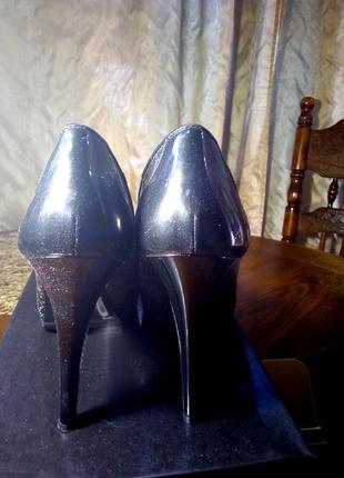 Туфли на платформе peep toe 39. fabiani3 фото