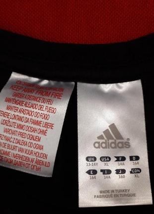 Стильная коттоновая футболка adidas6 фото