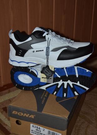 Кожаные кроссовки мужские,женские. bona. 36-38