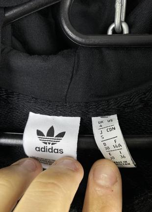 Женское худи adidas кофта толстовка с лампасами swoosh dri fit лосины6 фото