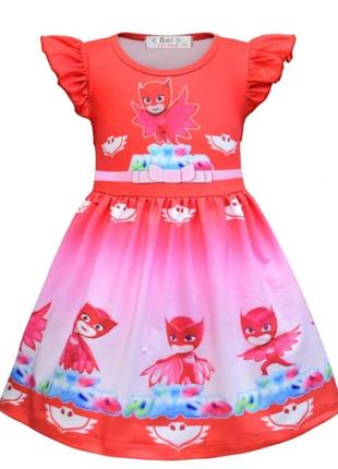 Детский костюм, платье алетт, герои в масках на 2-3, 3-4, 5-6, 7-8 лет