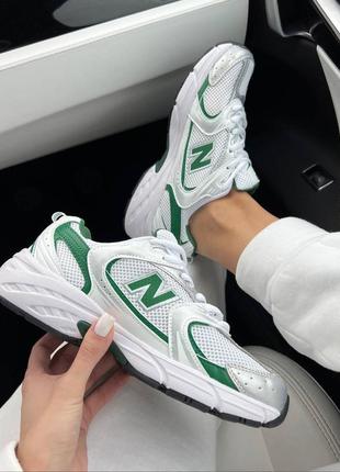 Кроссовки кроссы develанс new balance 530 silver green2 фото