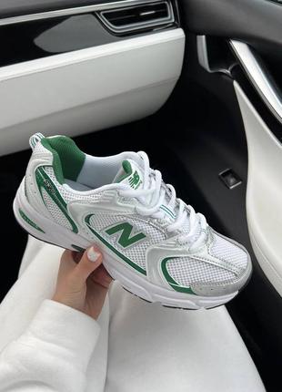 Кроссовки кроссы develанс new balance 530 silver green9 фото