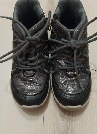 Качественные демисезонные ботинки на мембране lupilu серия air&amp;fresh 28р2 фото