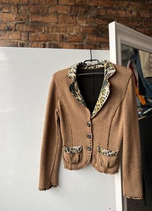 Marc cain women’s brown blazer jacket жіночий блейзер, жакет