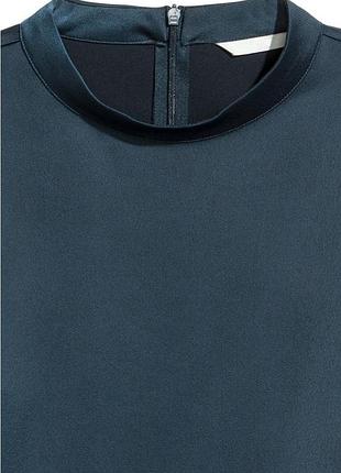 Синяя блуза zara 2