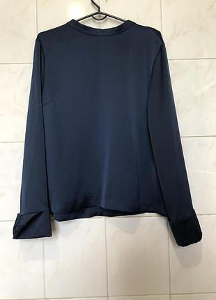 Синяя блуза zara 3