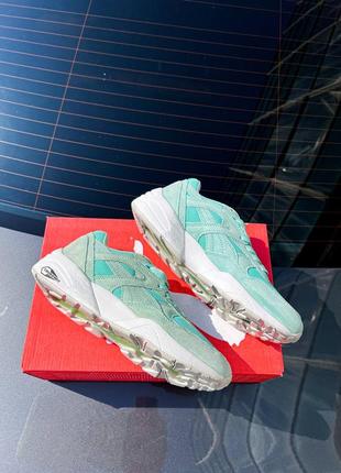 Sale кроссовки в стиле 🔗🔻🔴puma trinomic r698 bright wool pack mint/green выгодная цена👌🌀смит🌀