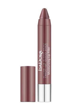 Isadora twist-up gloss stick, блиск-карандаш3 фото