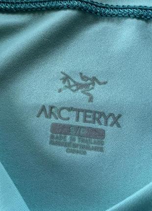 Жіноча спортивна трекінгова ультралегка швидковисихна футболка arc'teryx6 фото