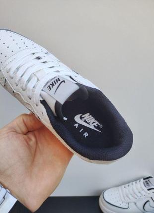 Жіночі кросівки nike air force 1 07 white/black5 фото