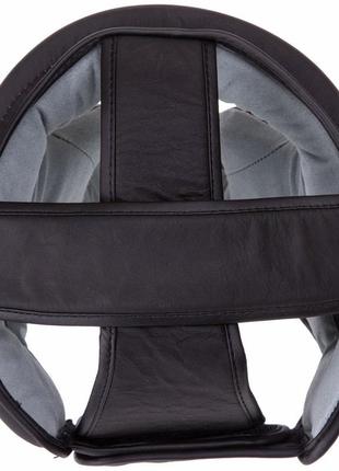 Шлем боксерский с полной защитой кожаный zelart цвета в ассортименте8 фото