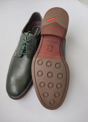 Шкіряні чоловічі оксфорди rockport  wyat plain toe5 фото