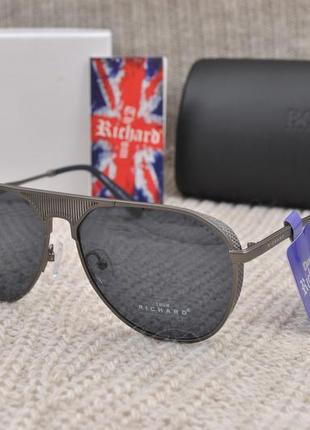 Фірмові сонцезахисні окуляри крапля авіатор з шорою thom richard polarized tr9043