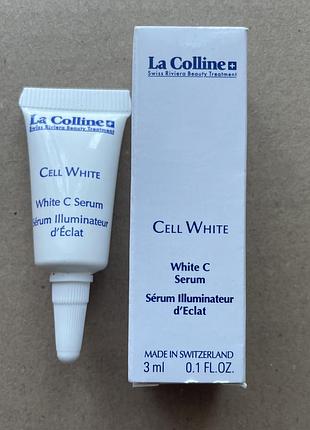 La colline cell white white c serum осветляющая сыворотка 3ml