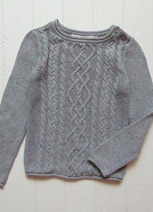 H&m. размер 4-6 лет. стильный свитер для девочки