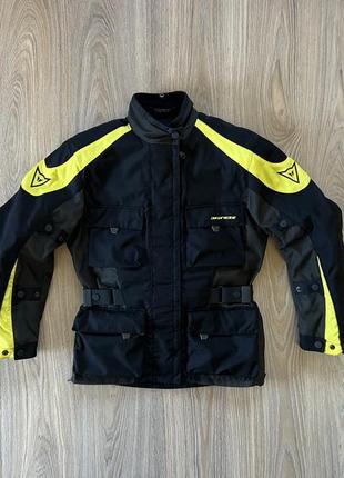 Мужская текстильная мотокуртка с полной защитой dainese