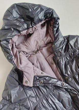 Двостороння пальто-куртка на 4-6років демісезон тепла зима3 фото