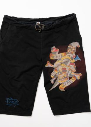 Ed hardy by christian audigier women's shorts женские шорты1 фото