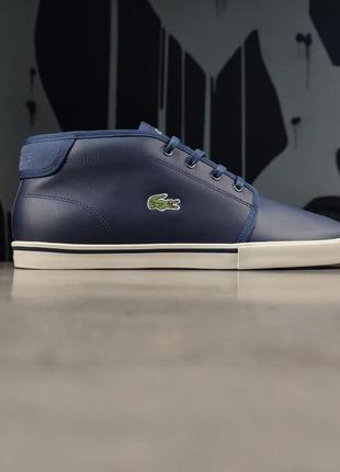 Original lacoste ampthill чоловічі черевики напівчеревики шкіряні us 11.52 фото