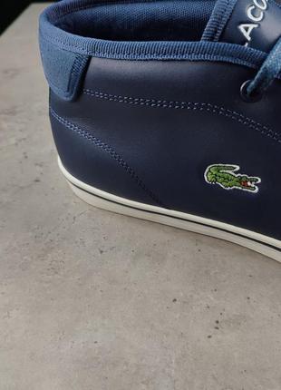 Original lacoste ampthill чоловічі черевики напівчеревики шкіряні us 11.57 фото