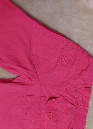Актуальные трендовые летние льняные штаны h&m х/б брюки qs by oliver спортивный стиль карго милитари7 фото