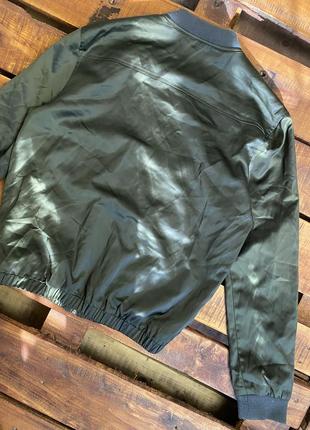 Мужская куртка (бомбер) new look (нью лук мрр идеал оригинал хаки)2 фото