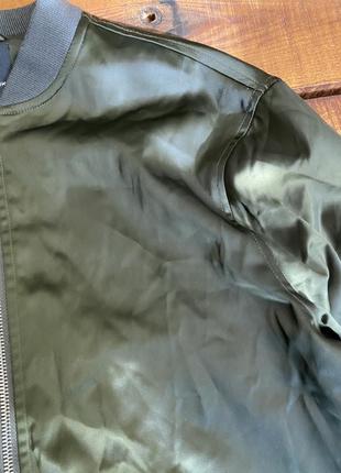 Мужская куртка (бомбер) new look (нью лук мрр идеал оригинал хаки)10 фото