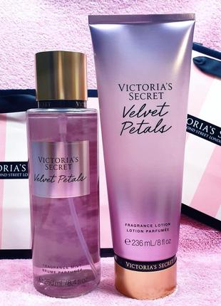 Набір victoria's secret. velvet petals