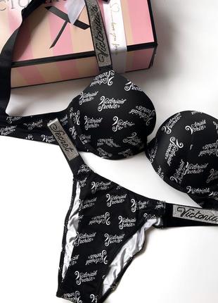 Новинка комплект victoria’s secret з прописними буквами