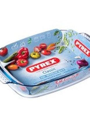 Форма с/у pyrex classic стеклянная прямоуголь. 35х23х6см (2.7л) (231b000/7046) tzp1831 фото