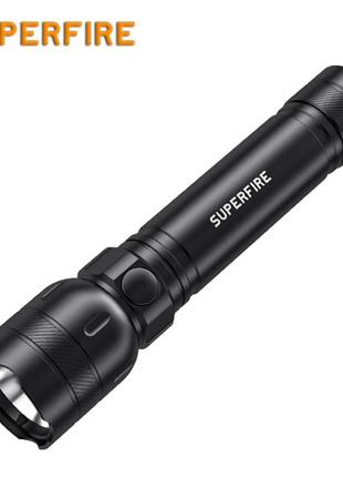 Ліхтар ручний акумуляторний gts6 superfire 360 lumen ip44