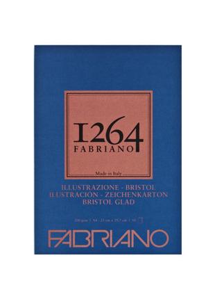 Склейка для малюнка bristol 1264 200 г/м2 50 л fabriano