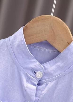 Костюмчики для ваших красунь🤗 сорочка+джинси4 фото