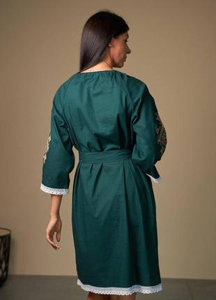 Сукня жіноча " ізумрудне намисто"2 фото