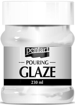 Финишный лак "pouring glaze" прозрачный 230мл pentart