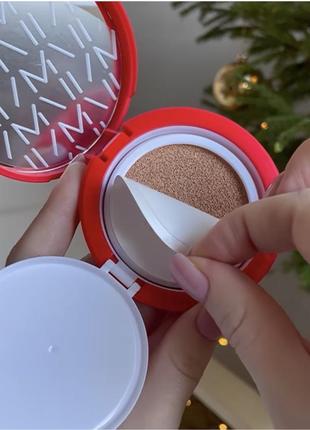 Тональний кушон із матовим фінішом missha velvet finish cushion spf 50 №235 фото