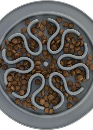 Миска-килимок trixie slow feeding для повільного годування тварин 24 см4 фото