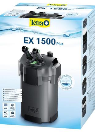 Внешний фильтр tetra external ex 1500 plus для аквариумов 300-600л