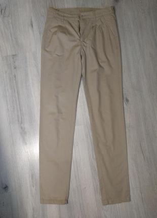 Брюки бежевые