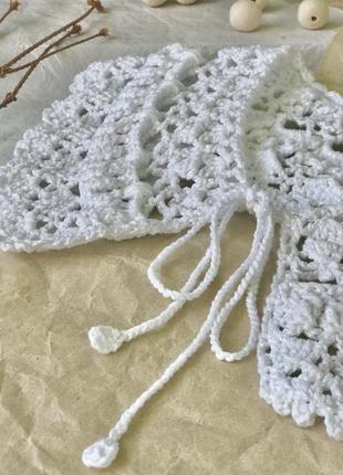 Шикарный воротник shine для вечернего образа,стильное кружево,ручная работа...