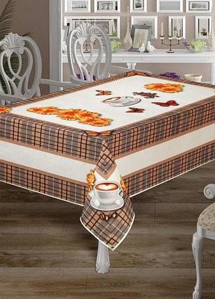 Скатертина "print" sagol 160х300 coffee