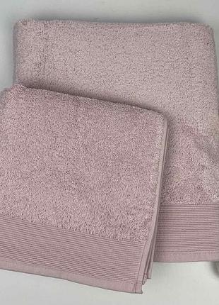 Набор полотенец 2 шт mp-2 лиловый