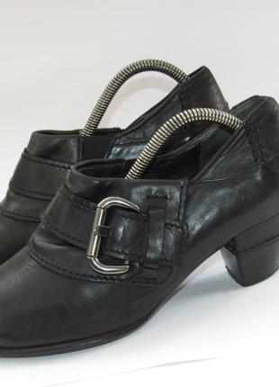 Gabor comfort-кожаные женские туфли  c18