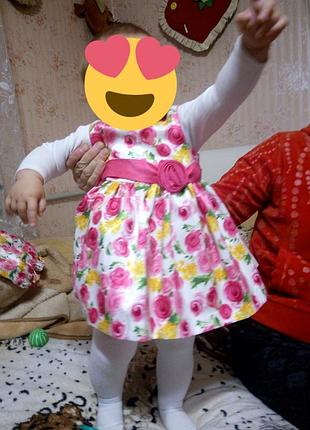 Платье на годик