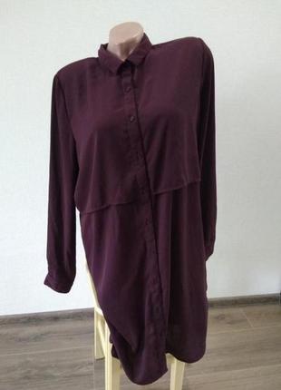Подовжена сорочка /плаття-сорочка
