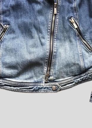 Armani jeans винтажная джинсовая куртка3 фото